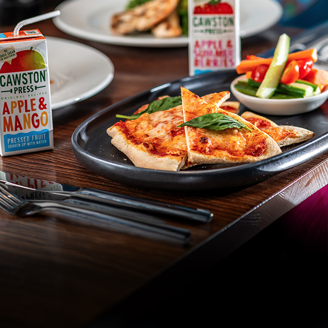 Children's menu at The Crown