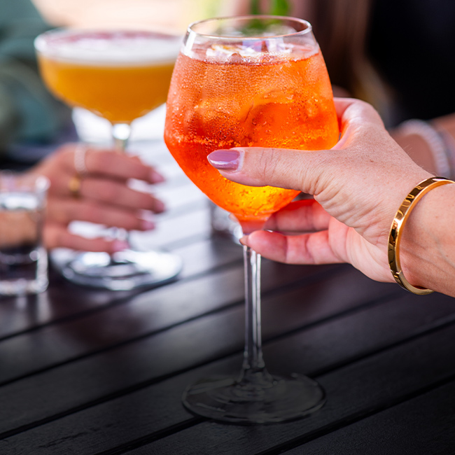 Wine & Drinks menu at The Crown