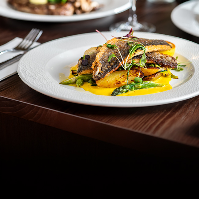 A La Carte menu at The Crown