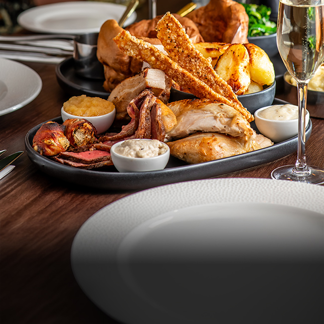 Sunday menu at The Crown