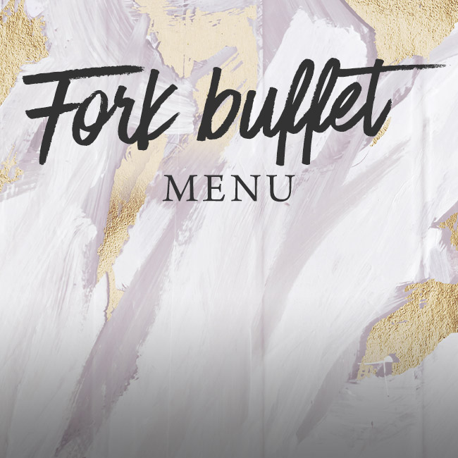 Fork buffet menu at The Crown